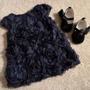 Janie and Jack Special Occasion Baby Little Black dress